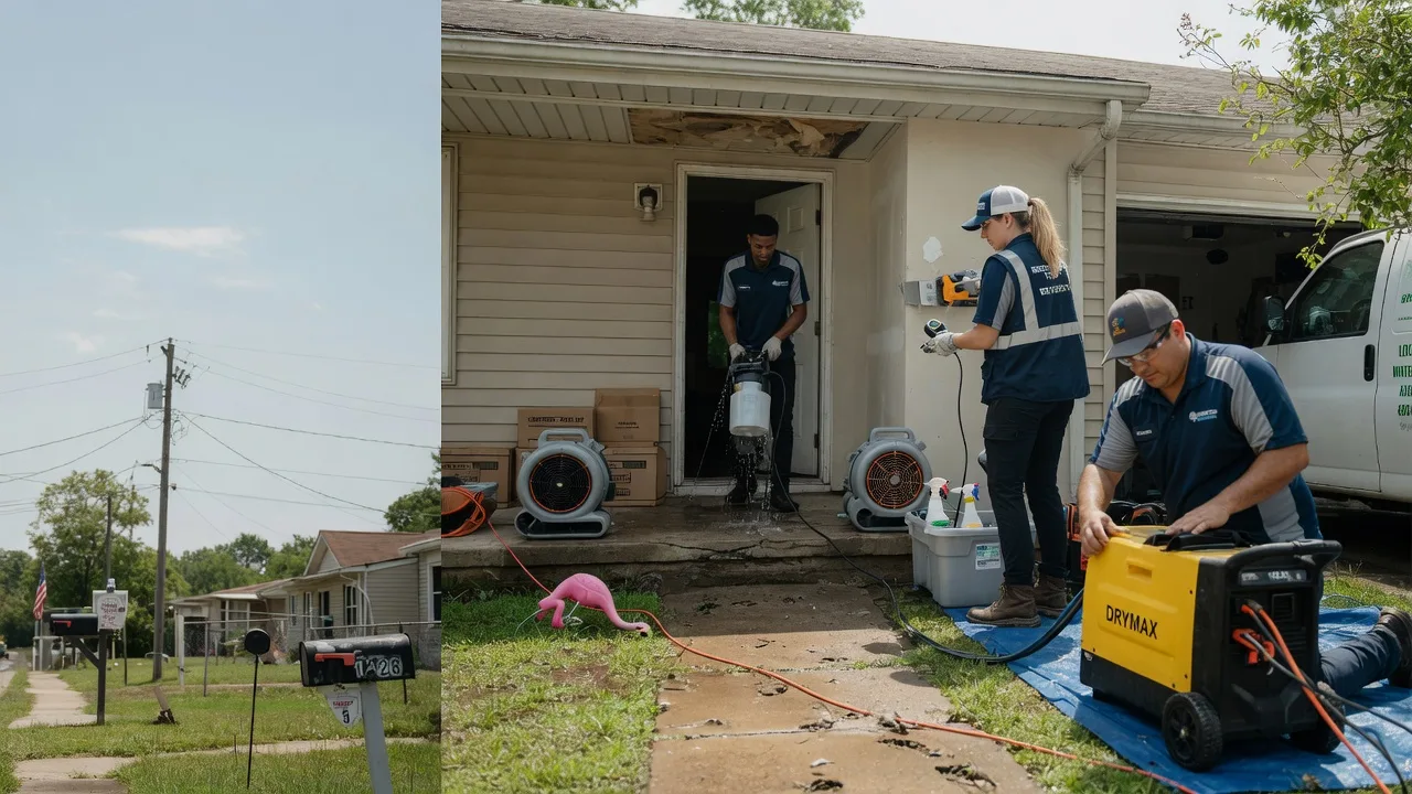 Storm Damage Water Removal in Evensville, TN near me